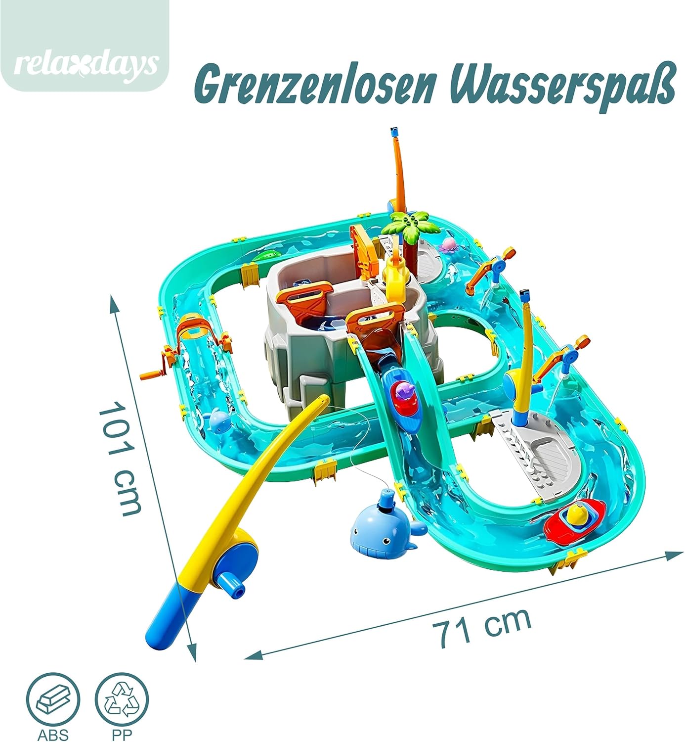 Wasserspielbahn für Kinder