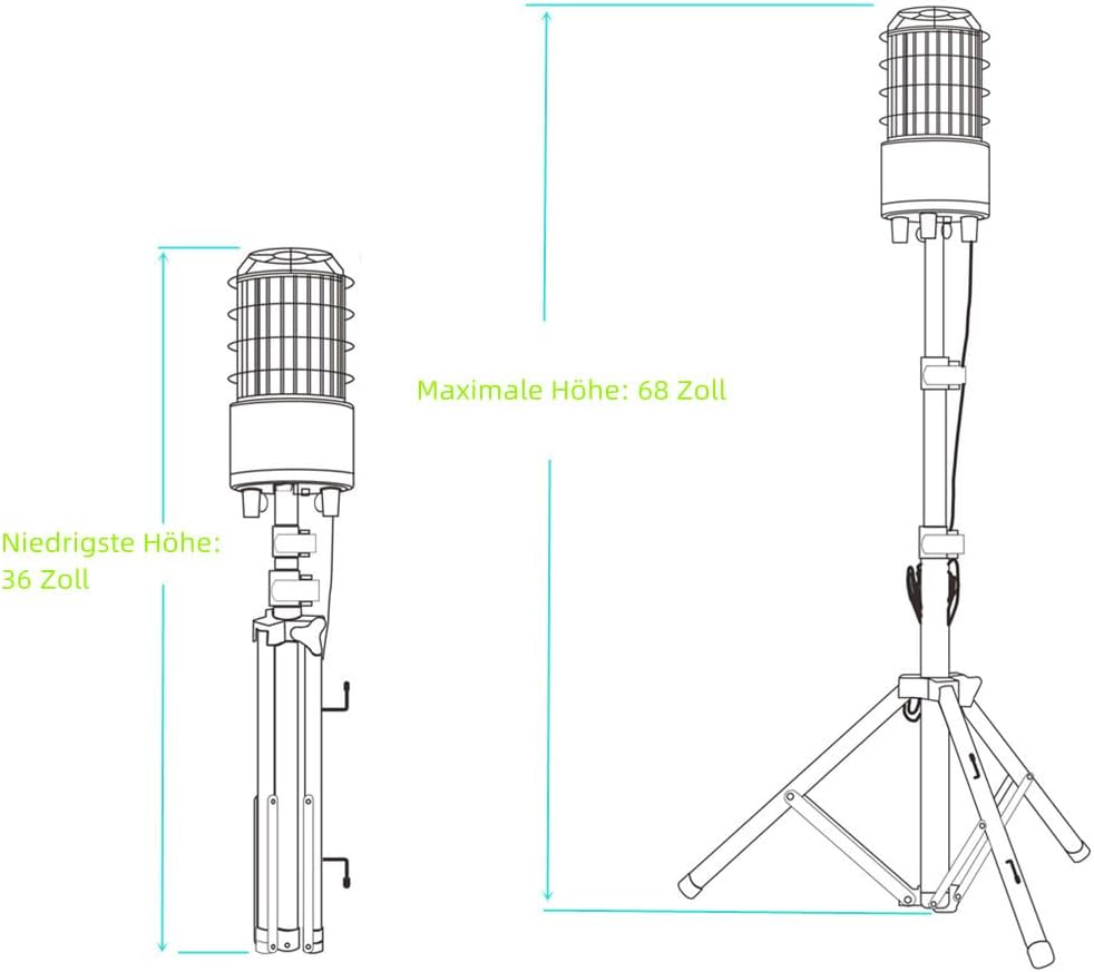 ‎ALT-W02A-150, 150w Transparent Cover With Tripod