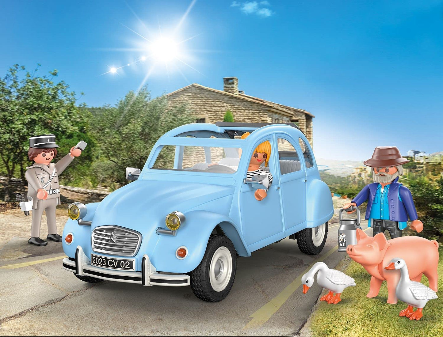 70640 Citroën 2CV, Konstruktionsspielzeug