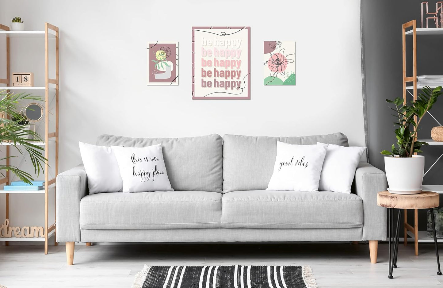 CreArt Gallery Wall Set - Abstract Shapes, Neue Version