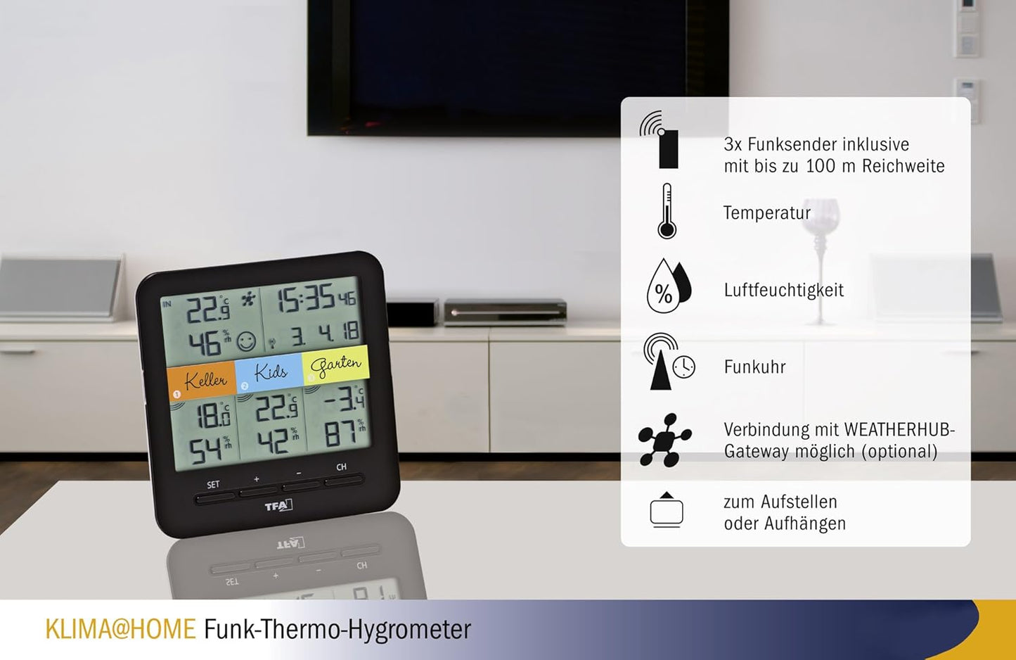Wetterstation - KLIMA@HOME, Single