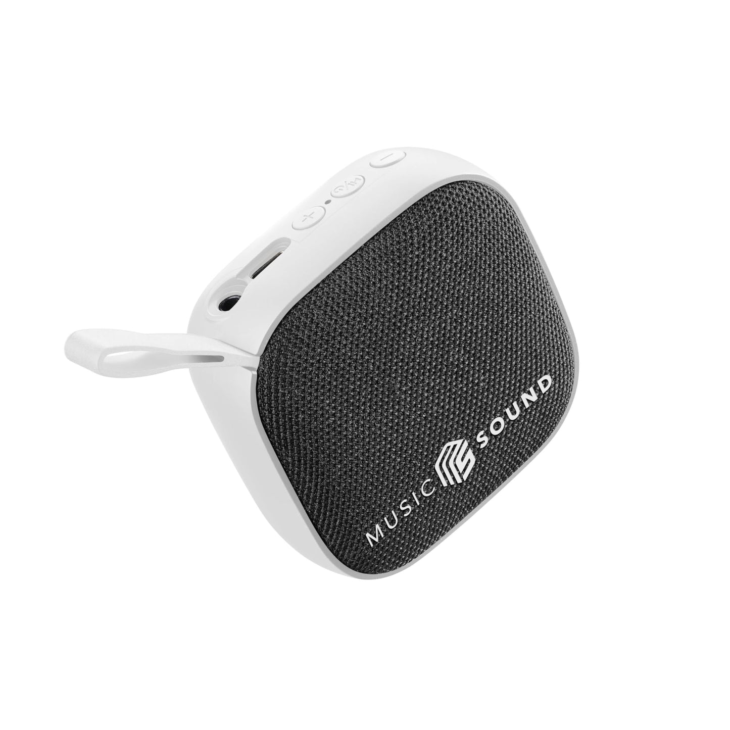 Kompakter Mini-Bluetooth-Lautsprecher, Weiss