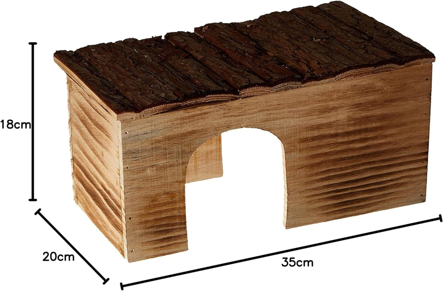 Natural Living Haus Grete, 35 × 18 × 20 cm