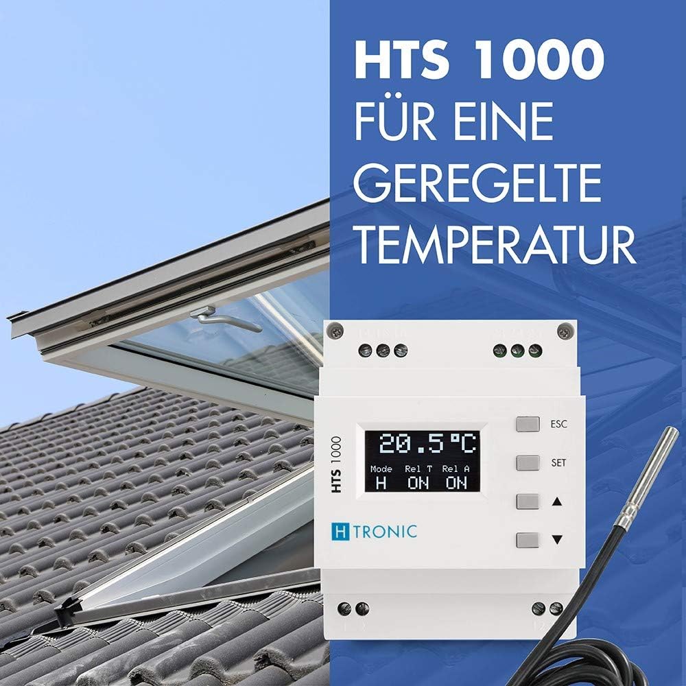 H Tronic Temperaturschalter Hutschienen HTS 1000