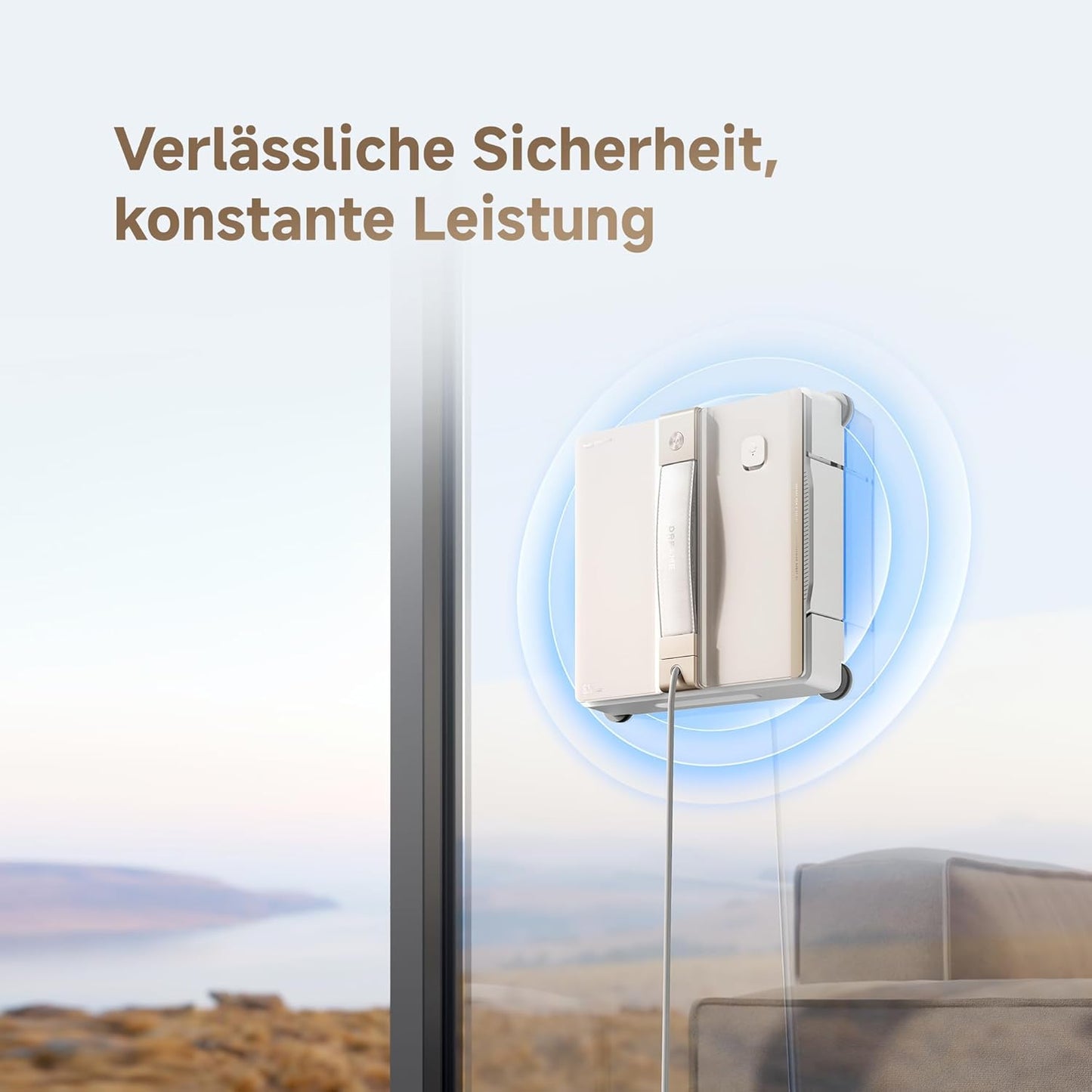 C1 Fensterputzroboter mit CornerClean-Technologie, C1