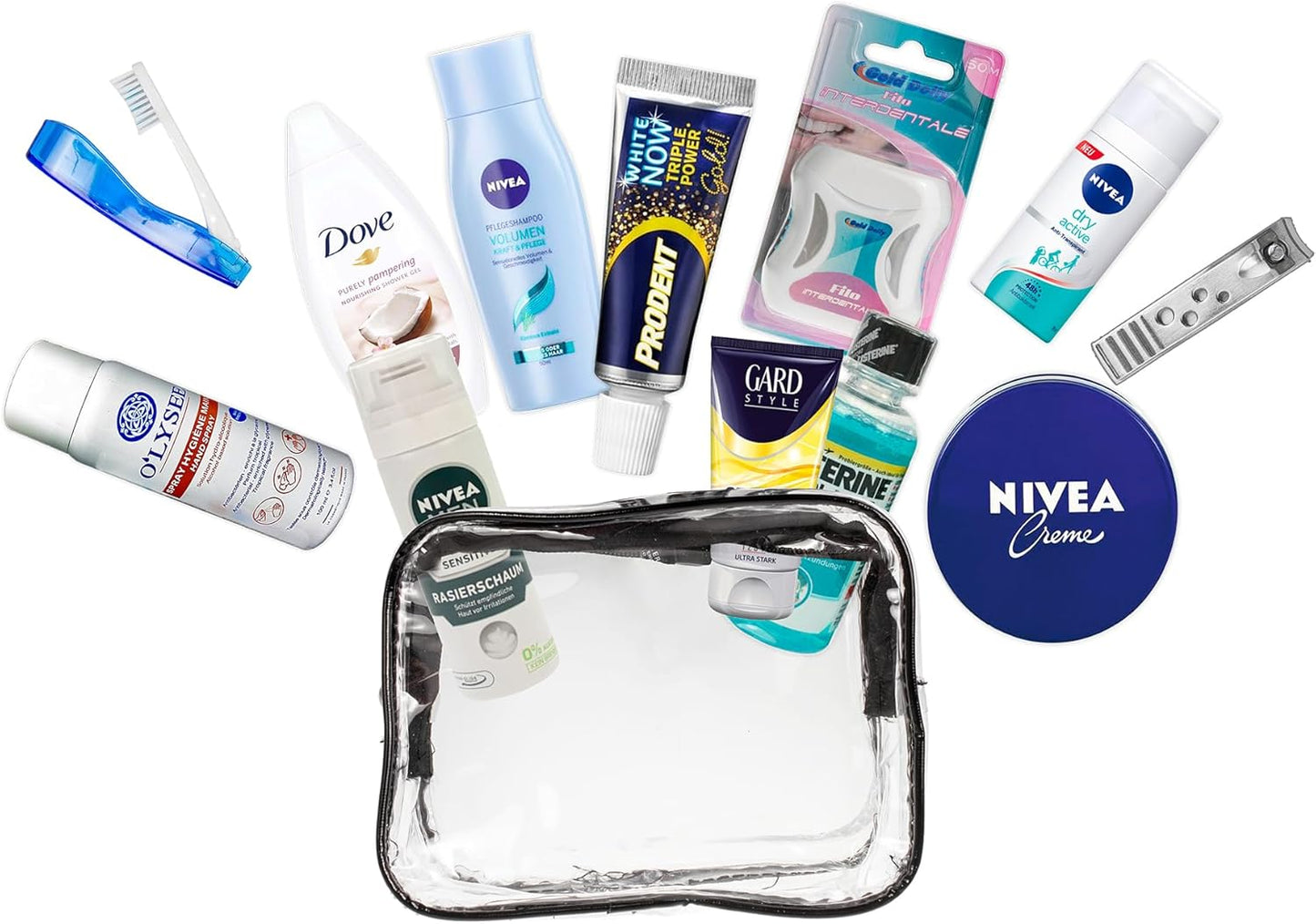 Reise-Essentials-Kit für Handgepäck, Men New Ama-60, Men New Ama-60