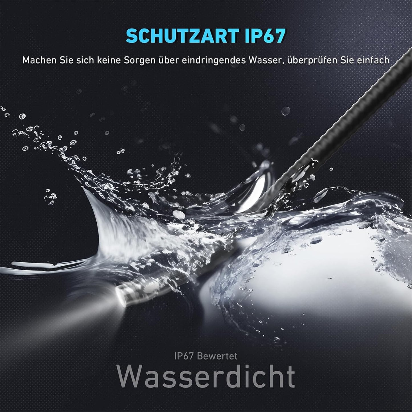 Endoskopkamera mit Licht, R406S