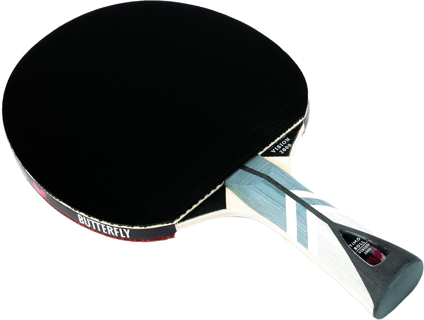 Timo Boll Vision 1000 Tischtennisschläger-Set, Bundle mit Case, Bälle & 1 weiteren Racket