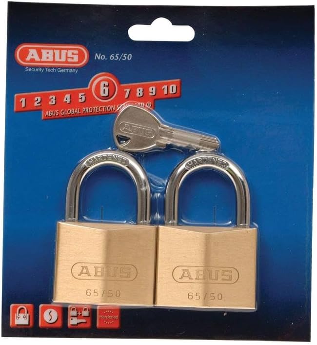 2er Set Vorhängeschloss 65/40, 40mm, 2er Set, Standardbügel