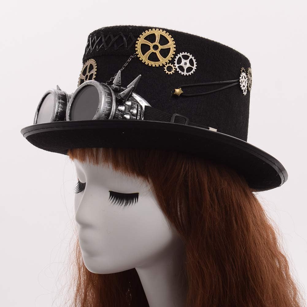 Unisex Steampunk Hut, M Style-08