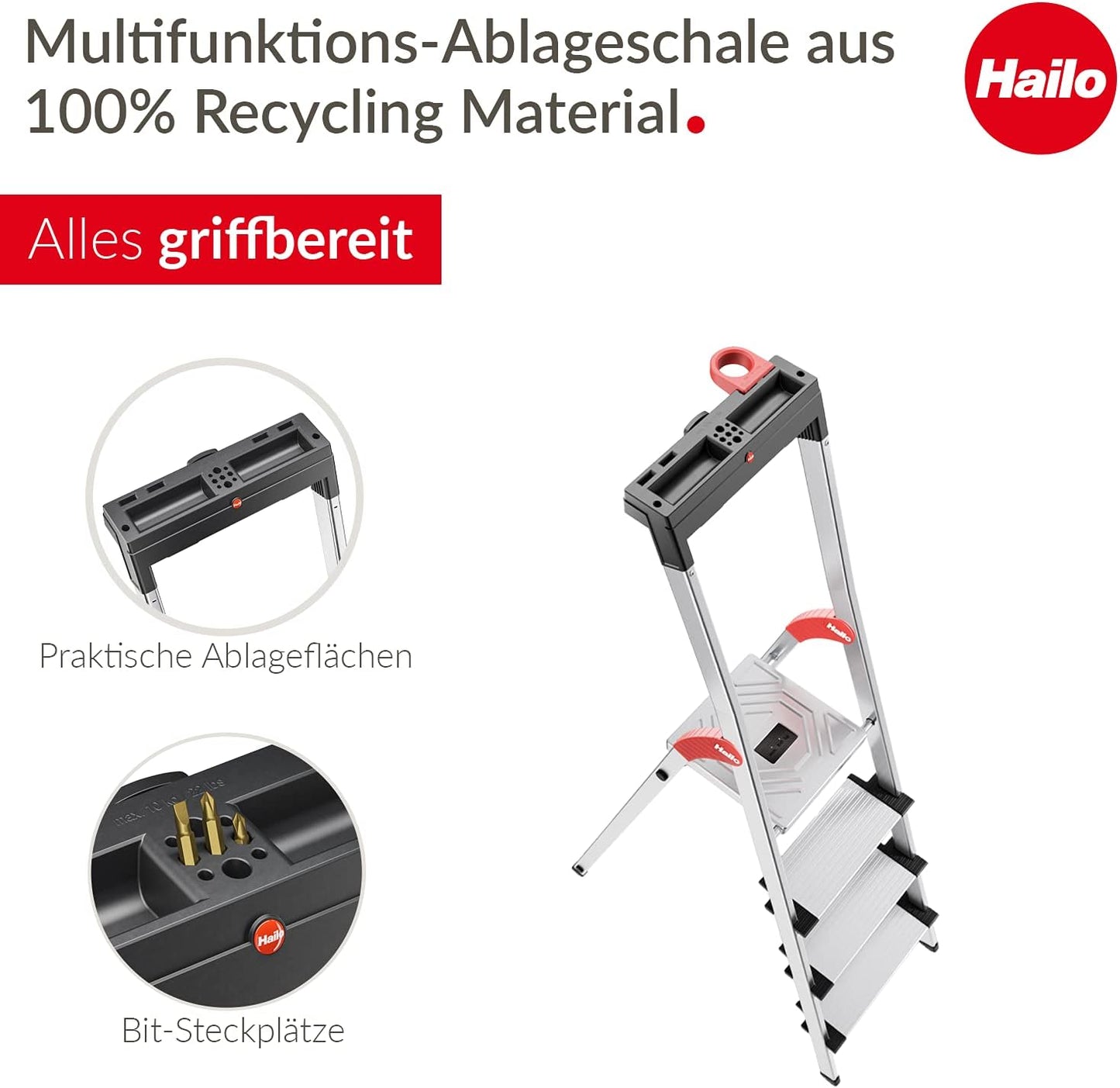L75 ComfortLine Sicherheits-Stehleiter
