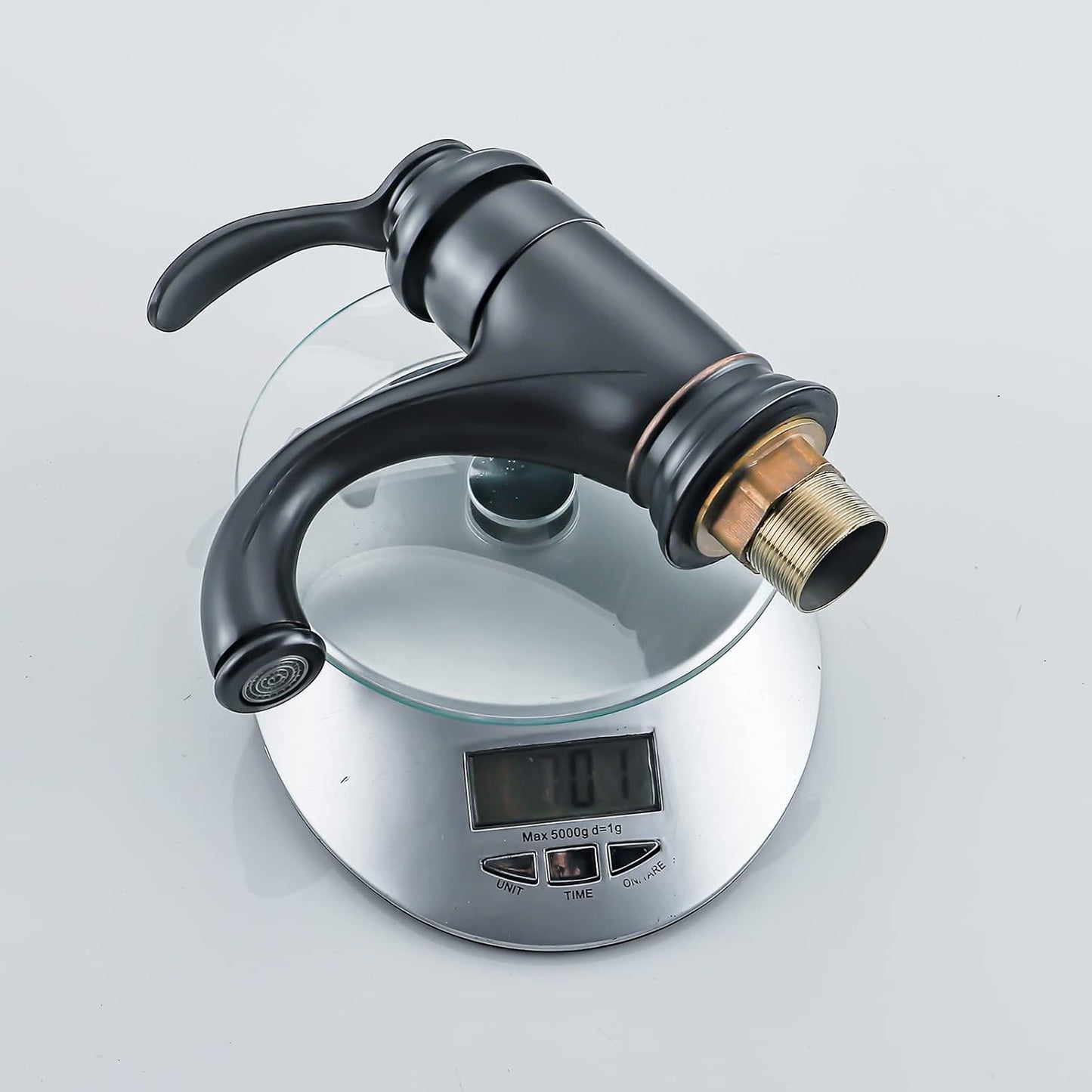 ‎LH-803 Retro Wasserhahn, Schwarz Öl Eingerieben Bronze Gebürsteter