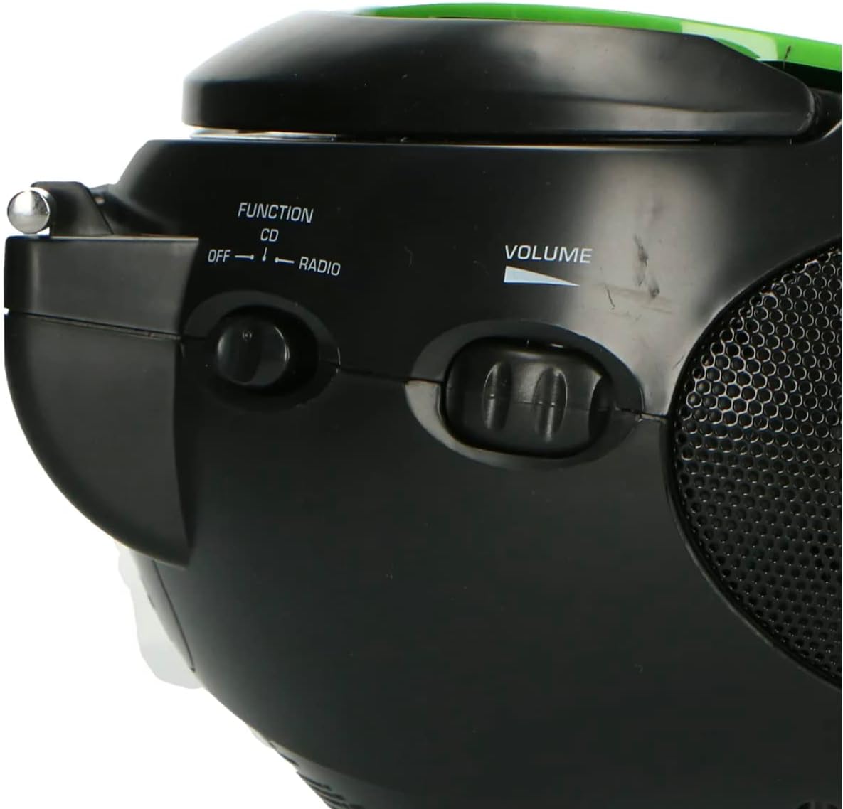 SCD24 CD-Player für Kinder, ohne Bluetooth Grün/Schwarz