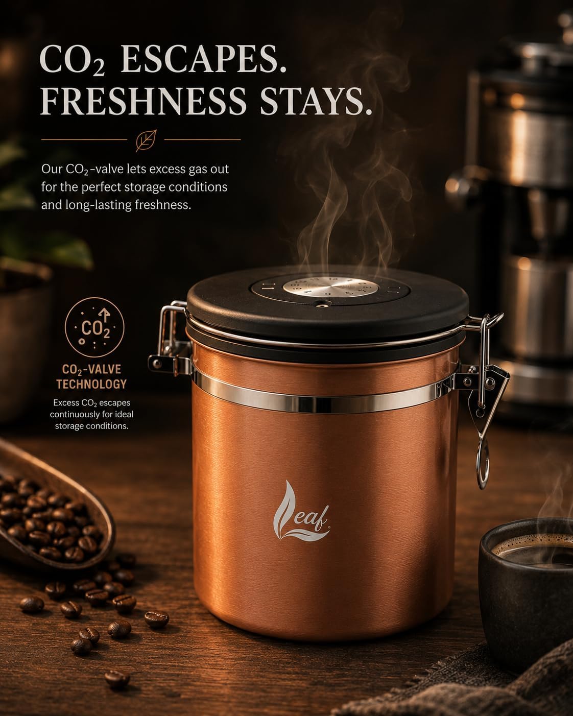 Kaffeedose, 1500 ml, 1500