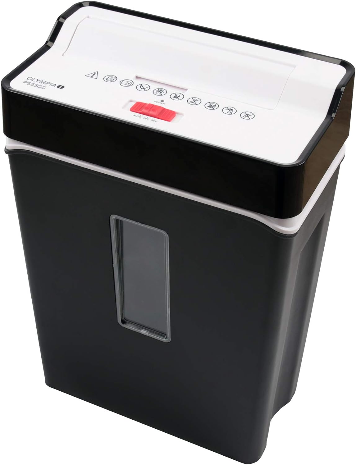 Aktenvernichter PS 53CC, schwarz, Single