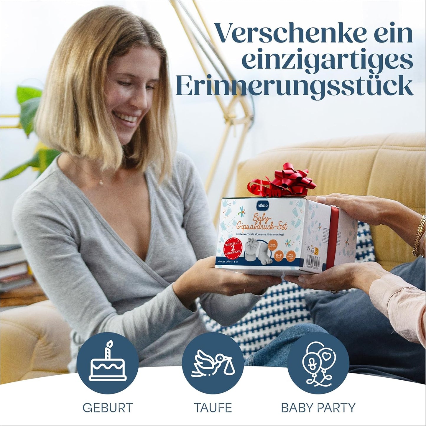 3D Baby-Gipsabdruck-Set, Baby 3D Abdruck-Set
