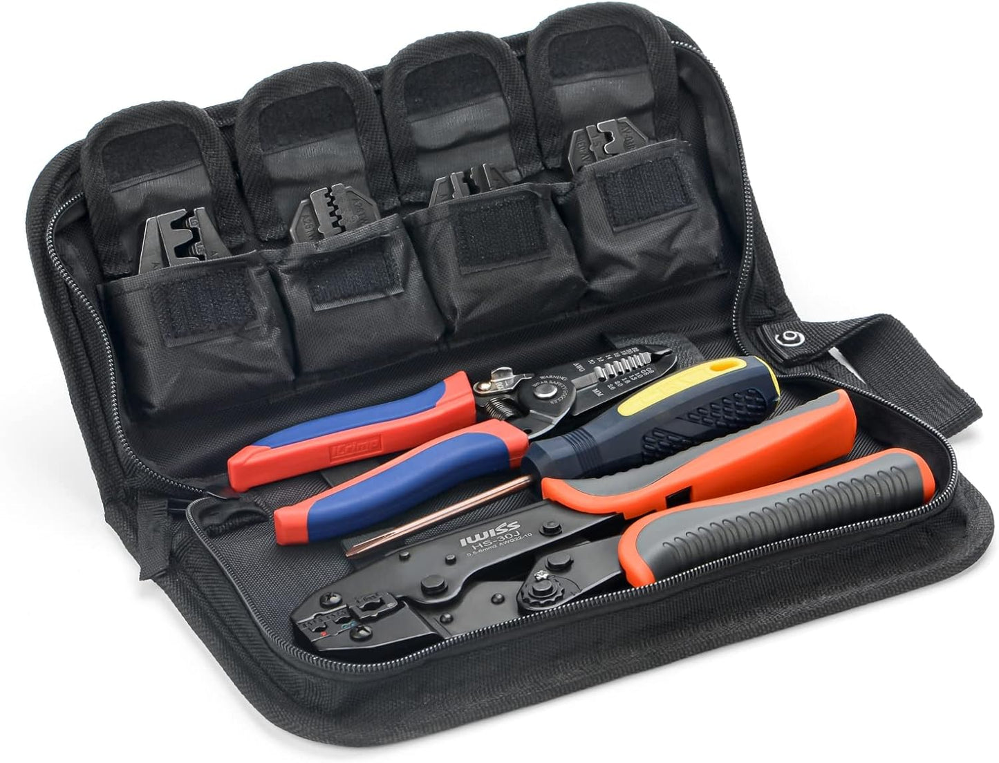 Crimpwerkzeug-Set, IWS-30J 5 Jaws Kit with Wire Stripper