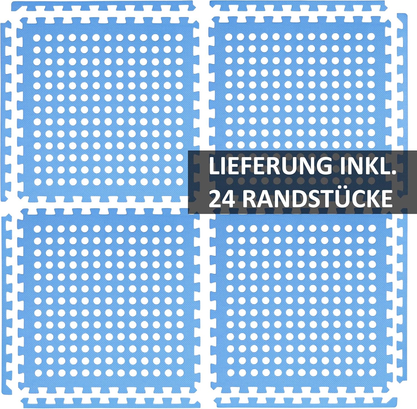 12er-Set Pool-Bodenschutzmatte, 12 Matten
