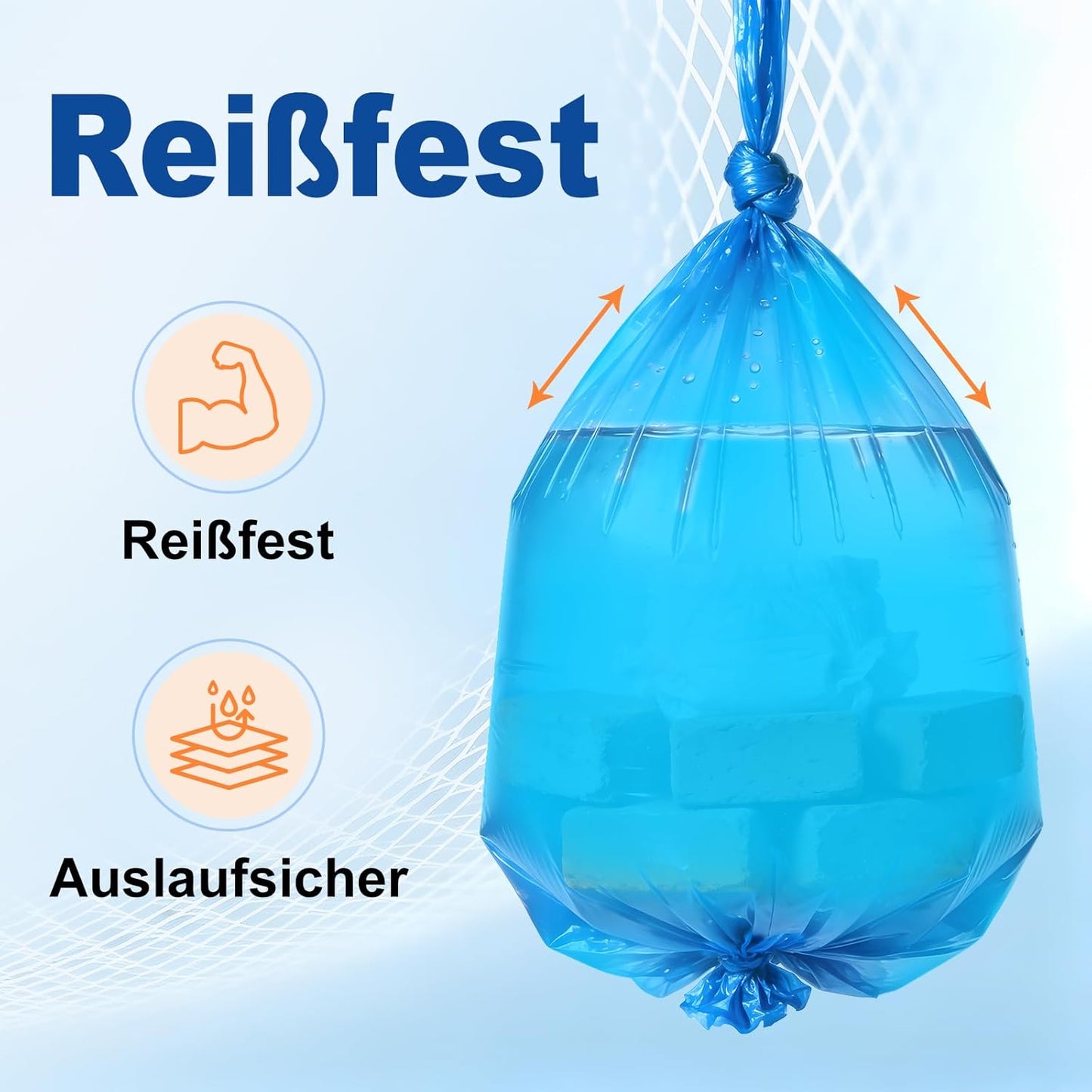 Runde Nachfüllkassetten für Windeleimer, 4 Stück