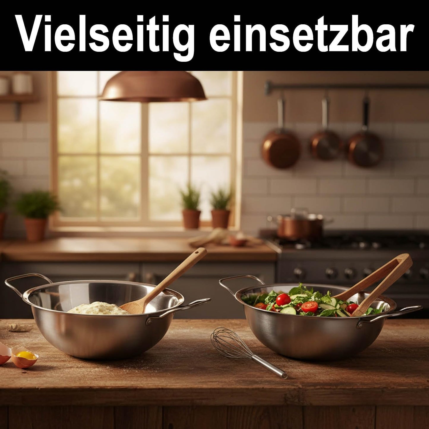 Rührschüssel-Set, 3 Stück - Ø 23cm
