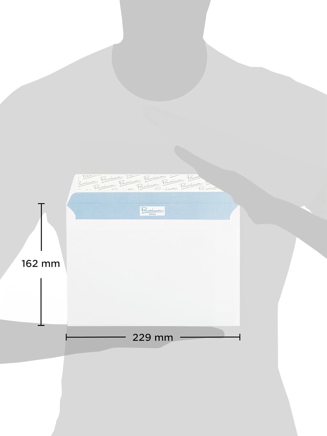 Briefumschläge C5 (500 Stück), Limetten Grün C5 162 x 229 mm 500 Stück