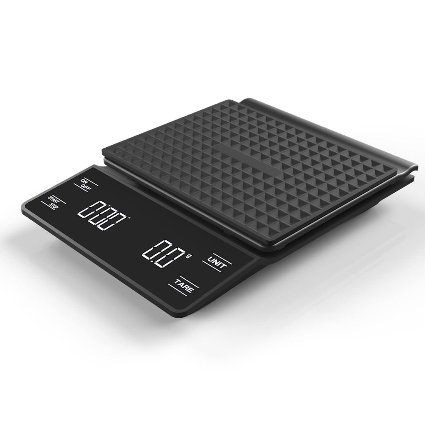Digitale Kaffeewaage mit Timer und LED-Touchscreen