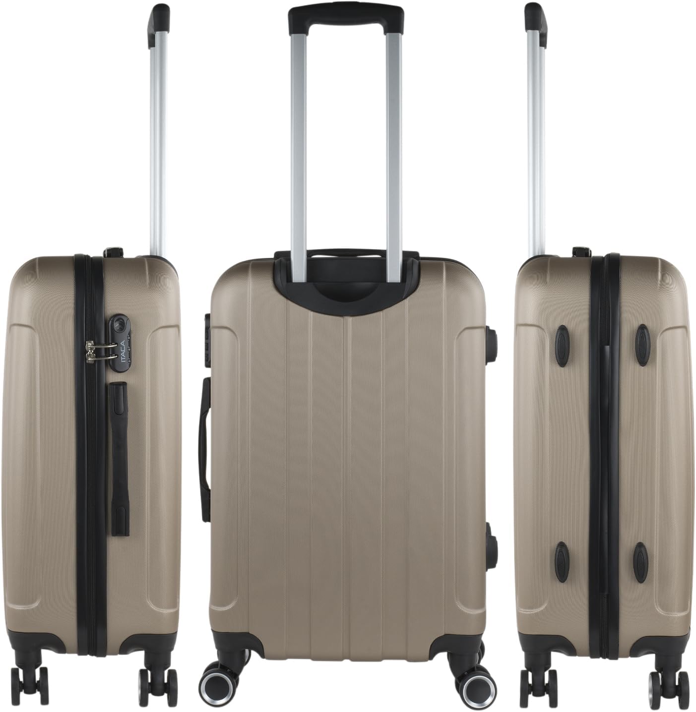 Reisekoffer Set 771100B, Champagner, XS + L