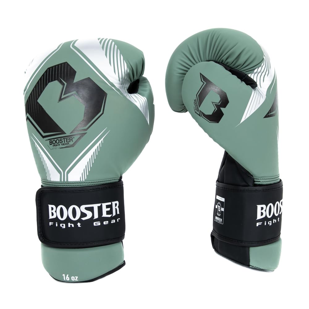 Boxhandschuhe Bangkok Series, Grün / Silber 14 oz