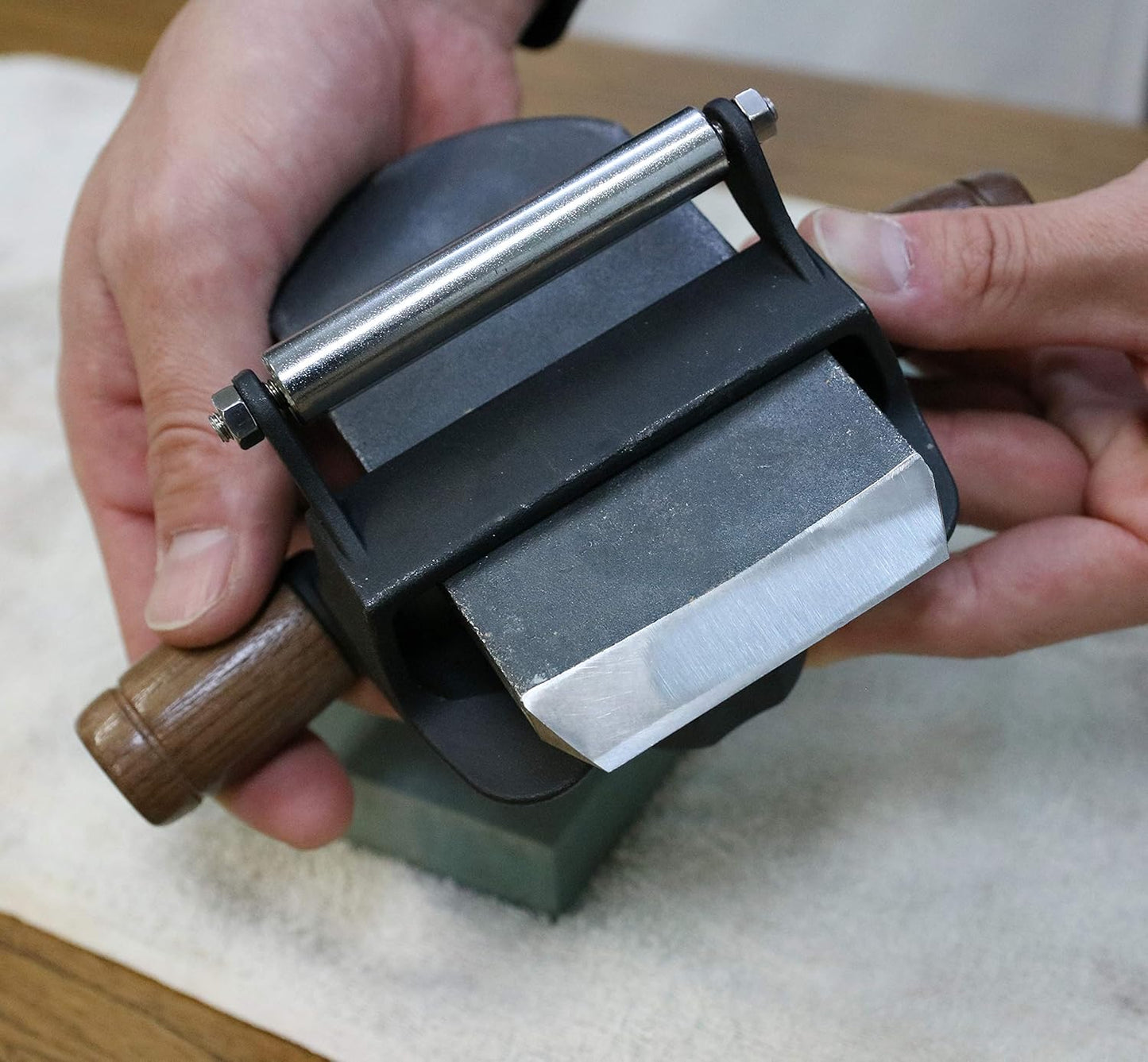 Schleifhilfe für Meissel & Hobelmesser, Einzelstück
