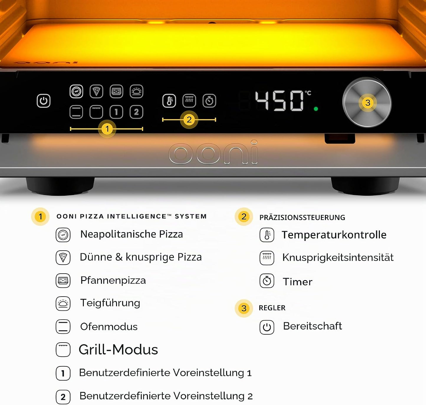Elektrischer Pizzaofen Volt 2