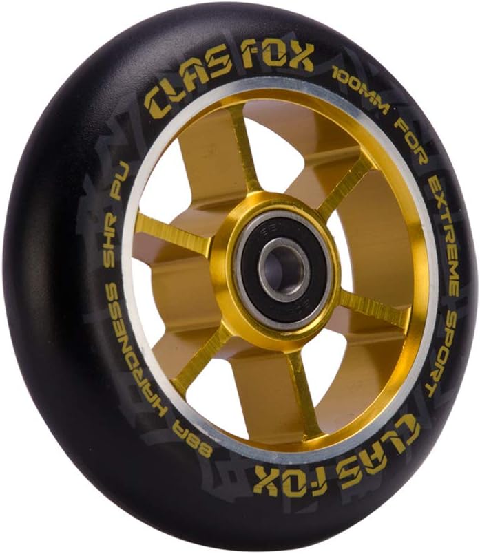 Pro Stunt Scooter Rollen, gold