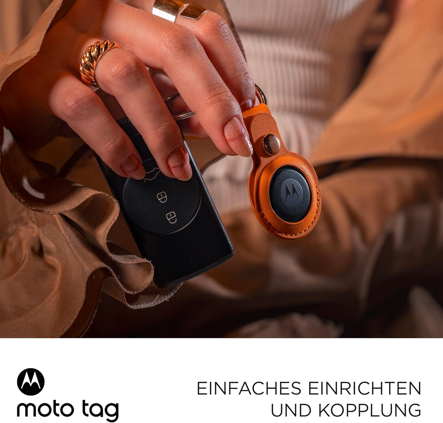 Moto Tag - Smart Tracker, Starlight Blue