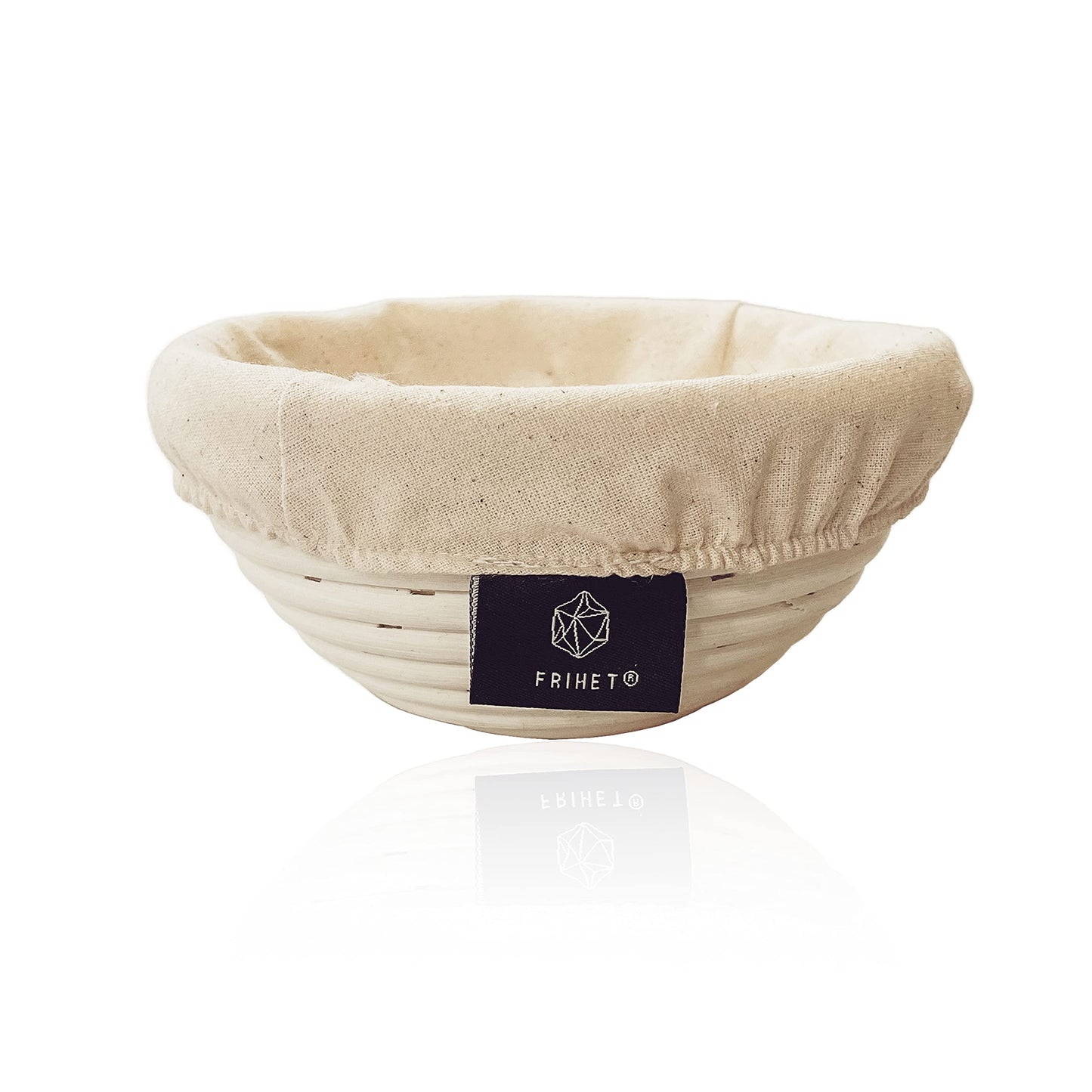 Gärkorb aus Rattan, rund 16cm (0.5kg)