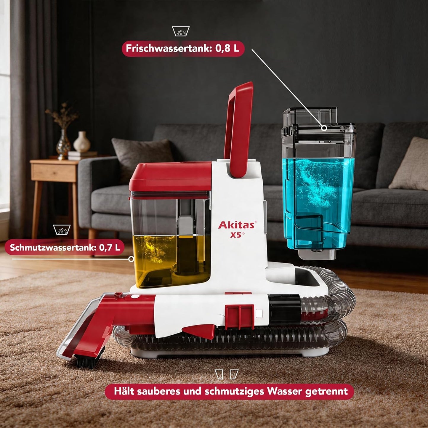 Waschsauger X5, waschsauger 400W