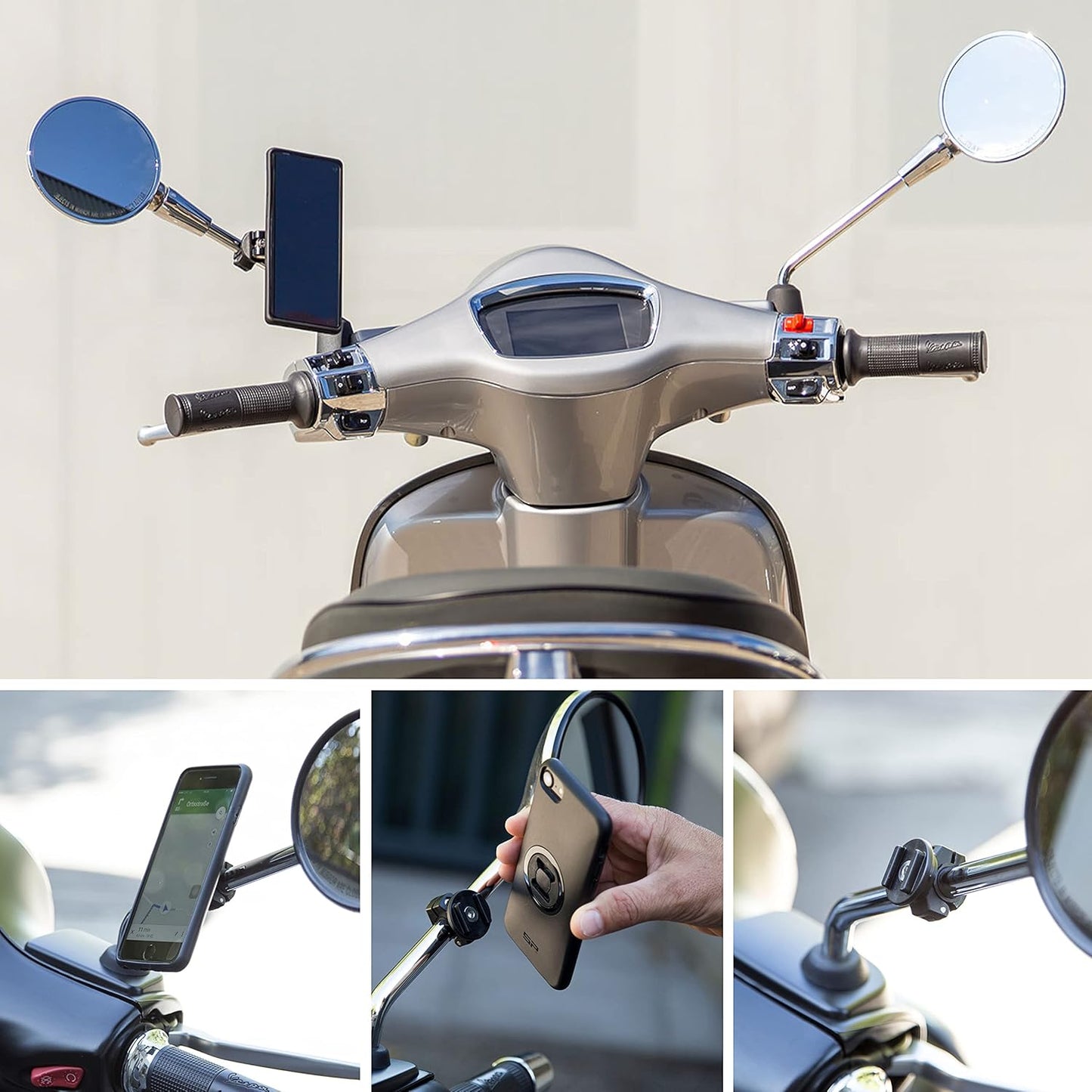 Motorrad Spiegel Set iPhone 11 Pro Max/XS Max, iPhone 11 Pro Max/XS Max iPhone