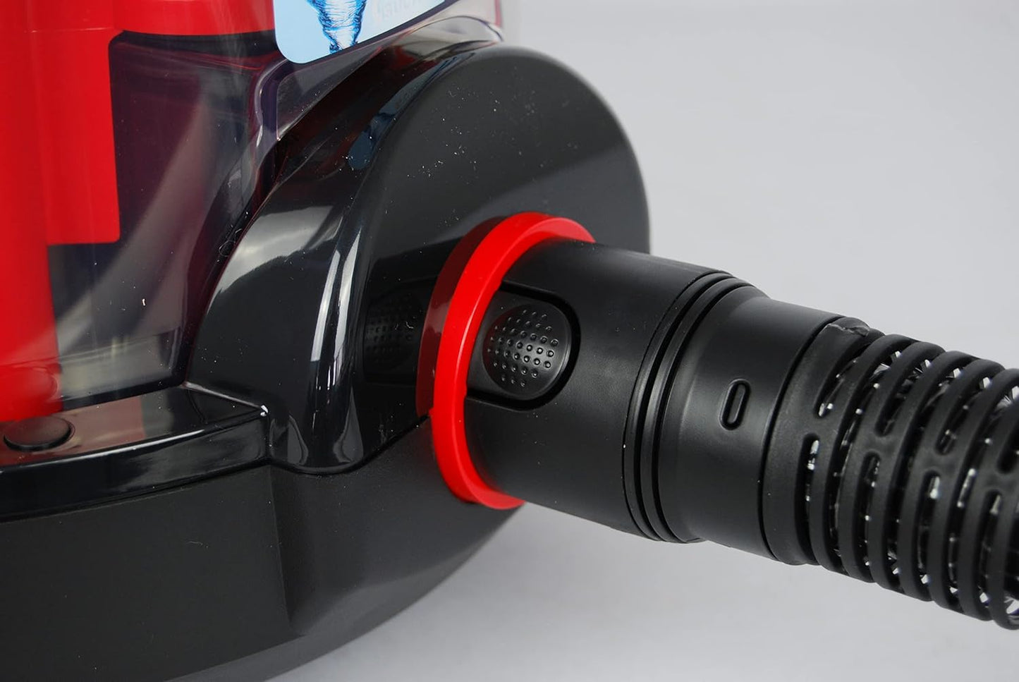 Bora 5000 - Wasserstaubsauger mit HEPA-Filter 13 für Allergiker, Basisgerät Bora Rot / Schwarz