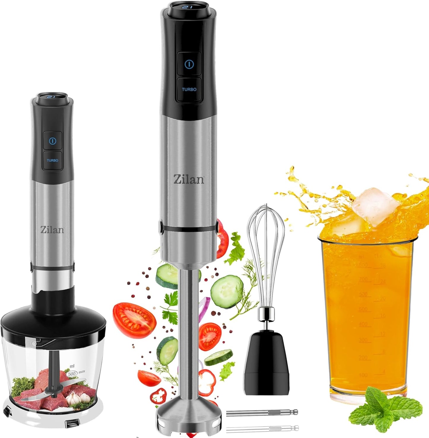 Stabmixer-Set mit Zubehör