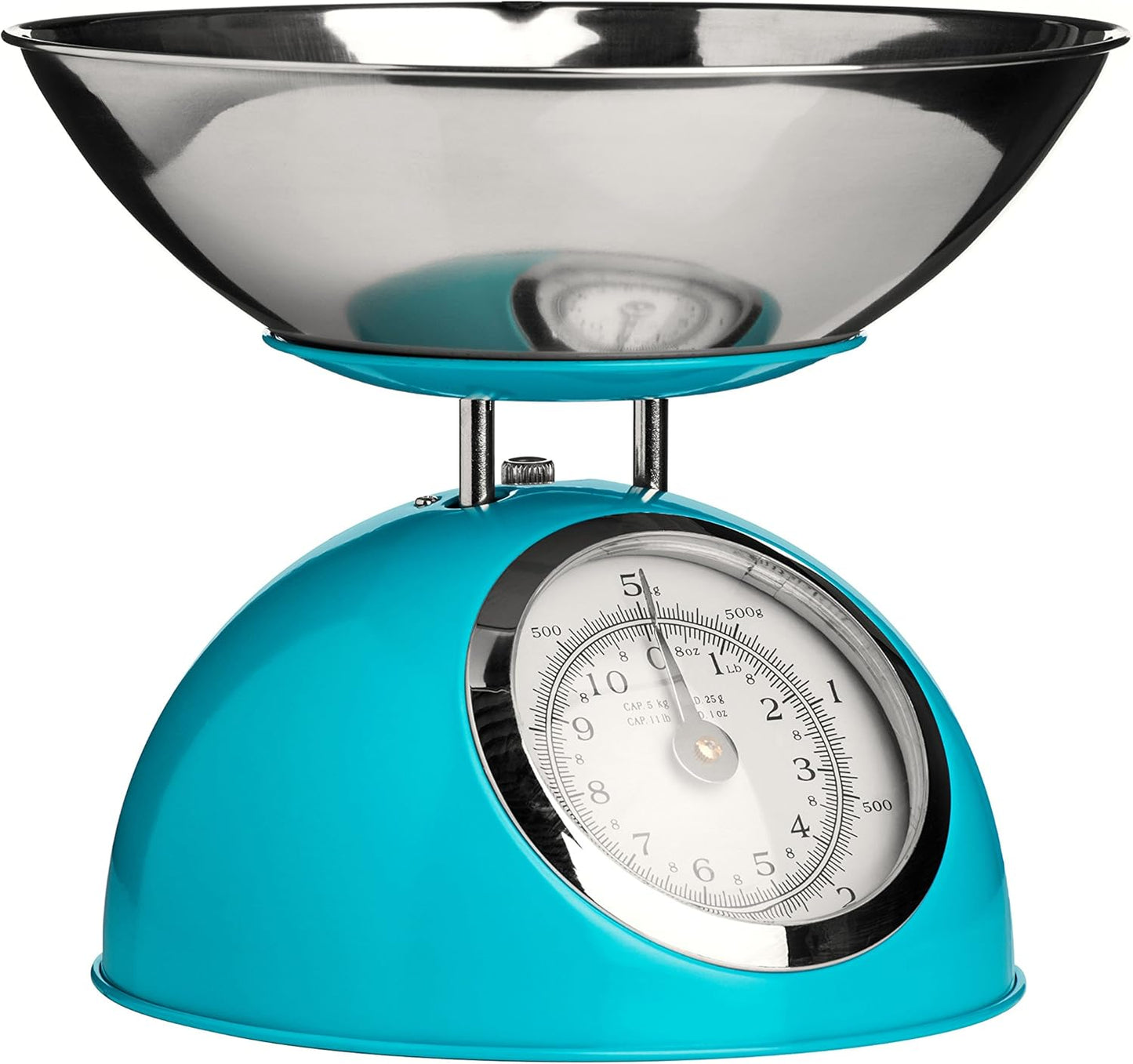Mechanische Küchenwaage, Blau