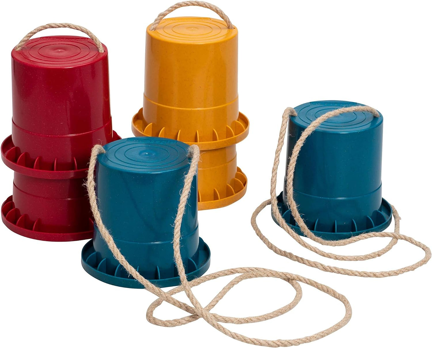 Laufstelzen, blau/rot/gelb