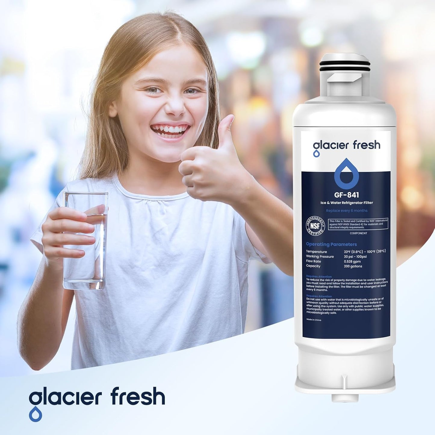 2er Pack Wasserfilter-Ersatz für Samsung Modelle