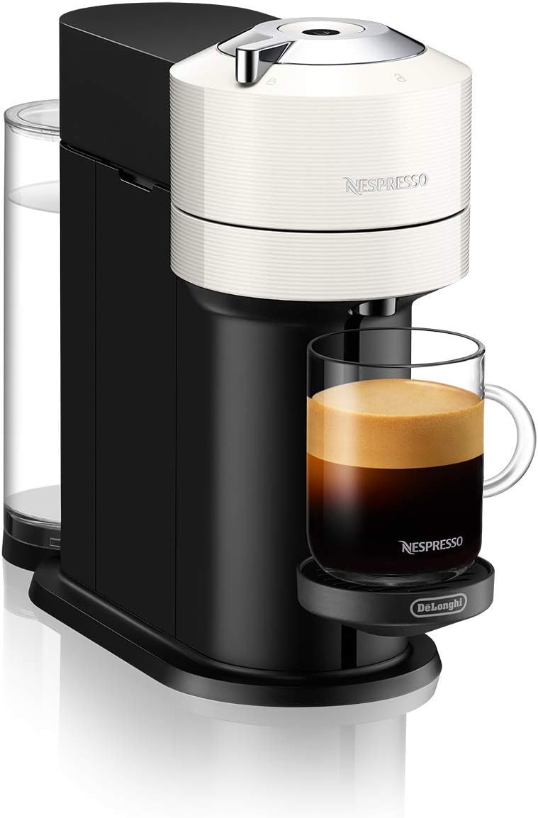 Vertuo Next Kaffeekapselmaschine mit Milchaufschäumer, Weiss Vertuo Next + Aeroccino