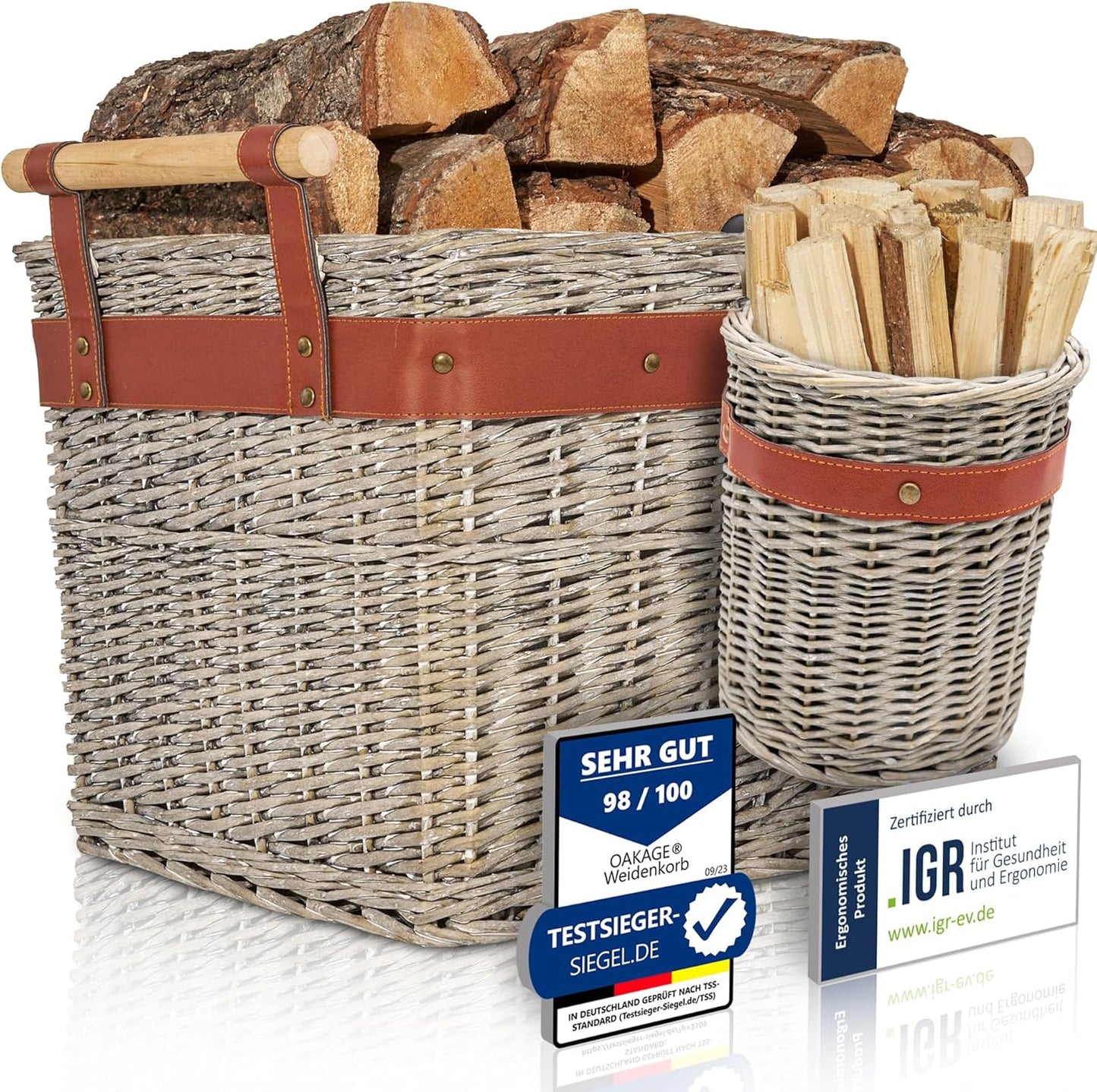 Holzkorb für Kaminholz, Bundle