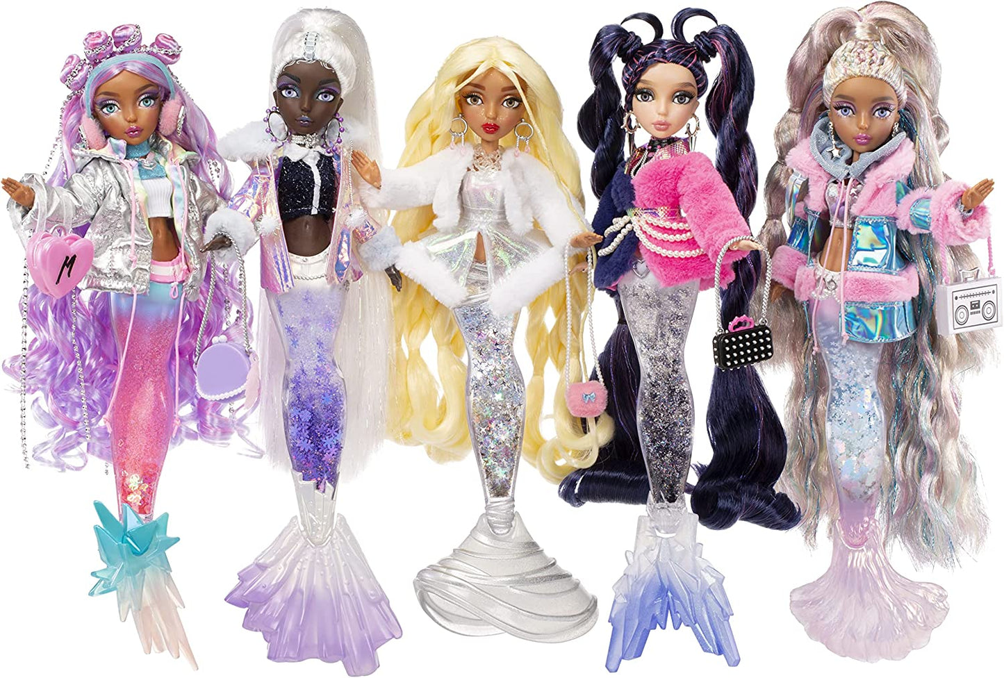 Mermaze Mermaidz Winter Waves Crystabella, Puppe, CRYSTABELLA