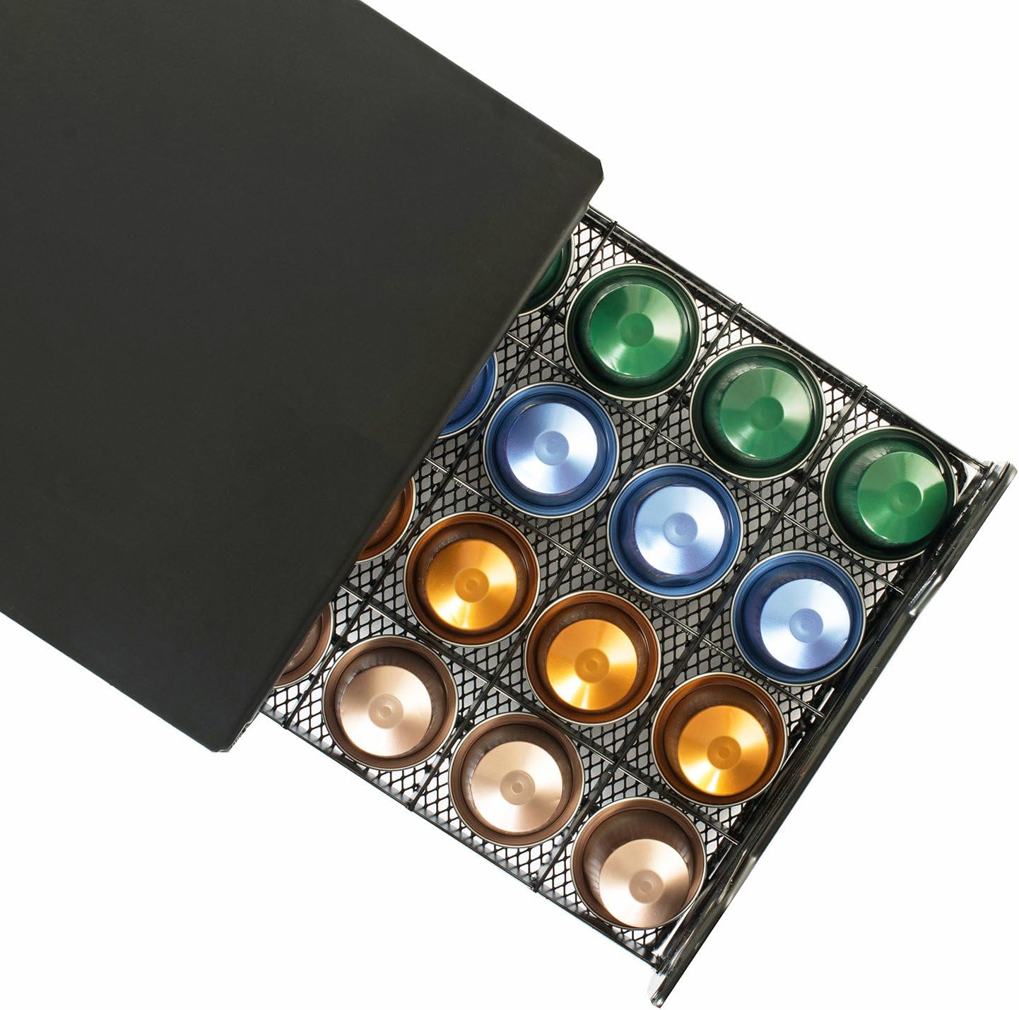 Metallschublade für Nespresso Kapseln, Color Unspecified