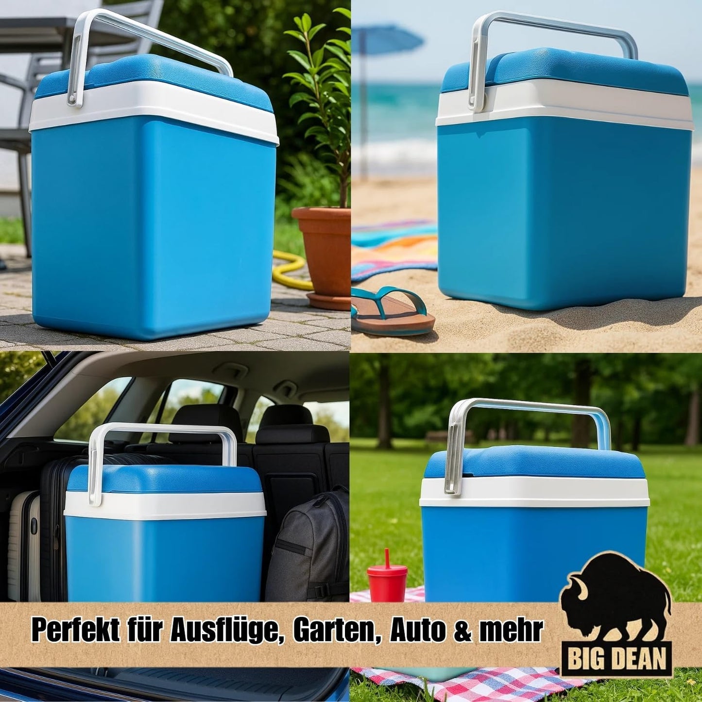 Kühlbox mit 12 Kühlakkus