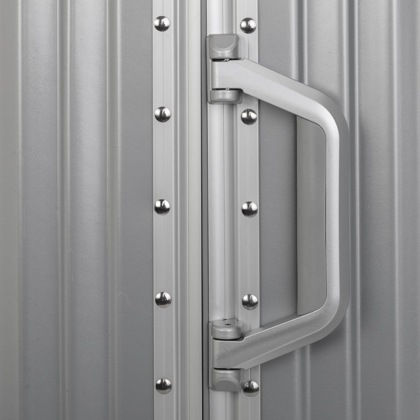 2-teiliges Koffer-Set, Silber Koffer-Set (M+L)