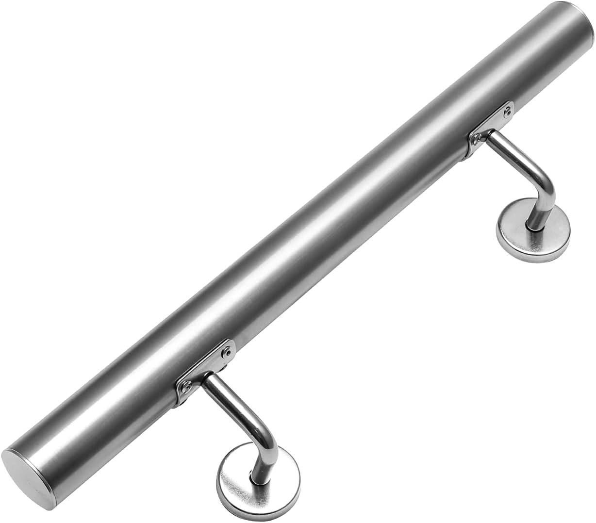 Wandhandlauf inkl. Wandhalterung und Endkappen, 50 cm, 50cm