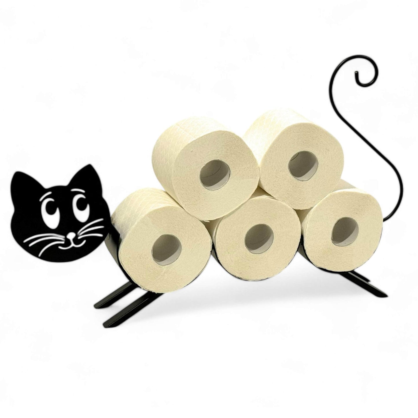 Toilettenpapierhalter Katze