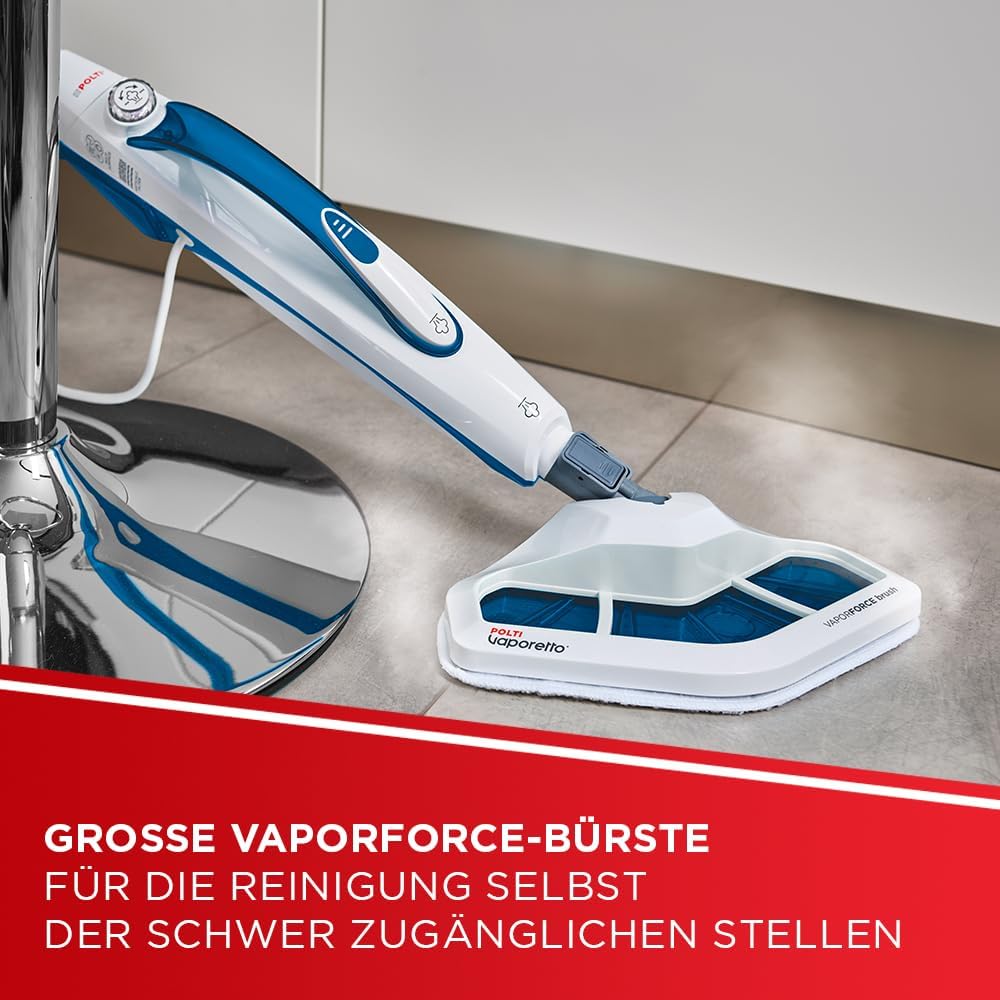 2-in-1-Dampfreiniger Vaporetto SV460, 17 Zubehörteile