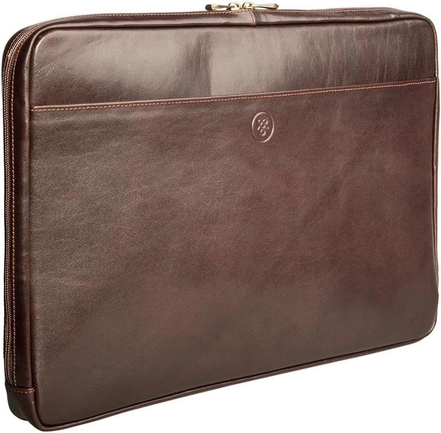 Laptophülle für 17 Zoll, Dunkelbraun